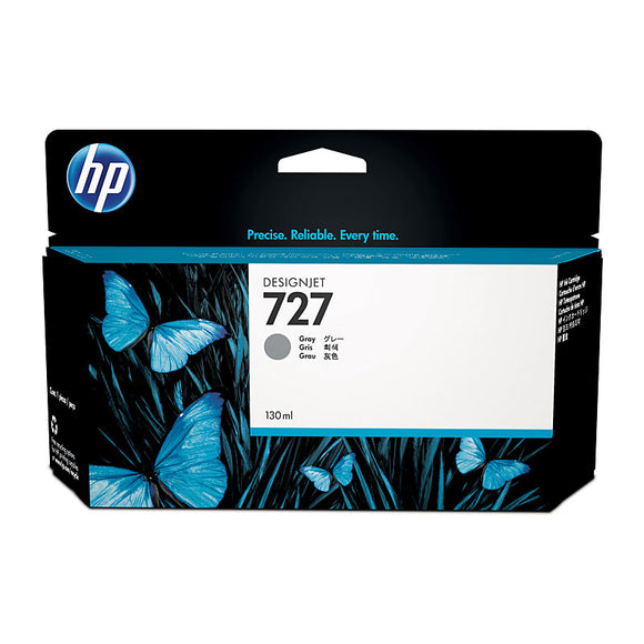HP #727 130ml Grey Ink Cartridge 