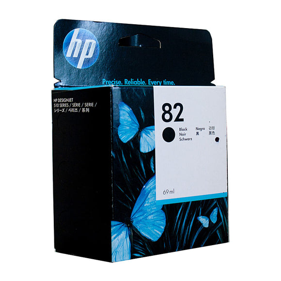 HP #82 Black Ink Cartridge - 3,200 pages