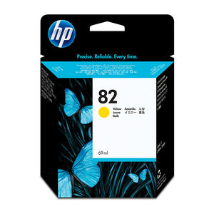 HP #82 Yellow Ink Cartridge - 3,200 pages