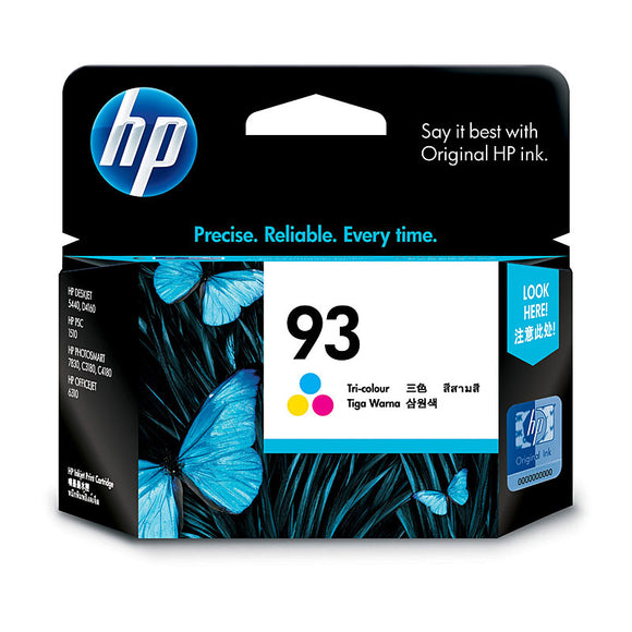 HP #93 Colour Ink Cartridge - 160 pages