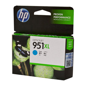 HP #951XL Cyan Ink Cartridge - 1,500 pages