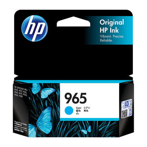 HP #965 Cyan Ink Cartridge - 700 pages