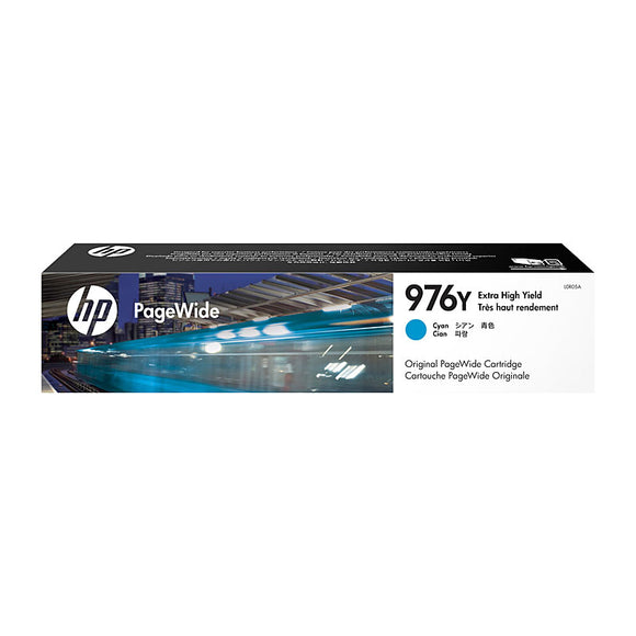 HP #976Y Cyan Ink Cartridge - 13,000 pages