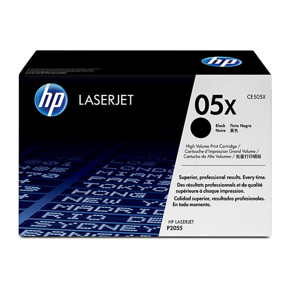 HP #05X Toner Cartridge - 6,500 pages  