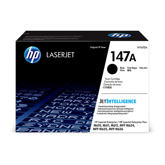 HP #147A Black Toner W1470A - 10,500 pages