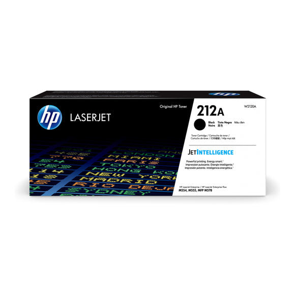 HP #212A Black Toner W2120A - 5,500 pages