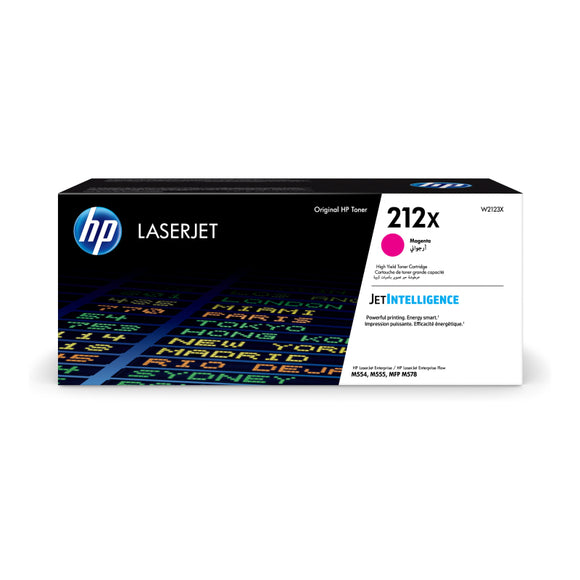 HP #212X Magenta Toner W2123X - 10,000 pages
