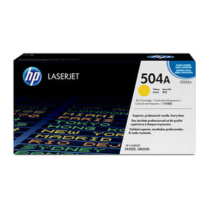 HP #504A Yellow Toner Cartridge - 7,000 pages 