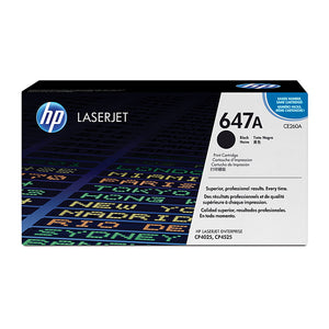 HP #647A Black Toner Cartridge - 8,500 pages 