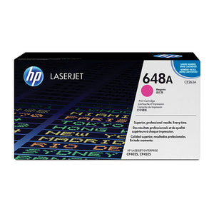 HP #648A Magenta Toner Cartridge - 11,000 pages 
