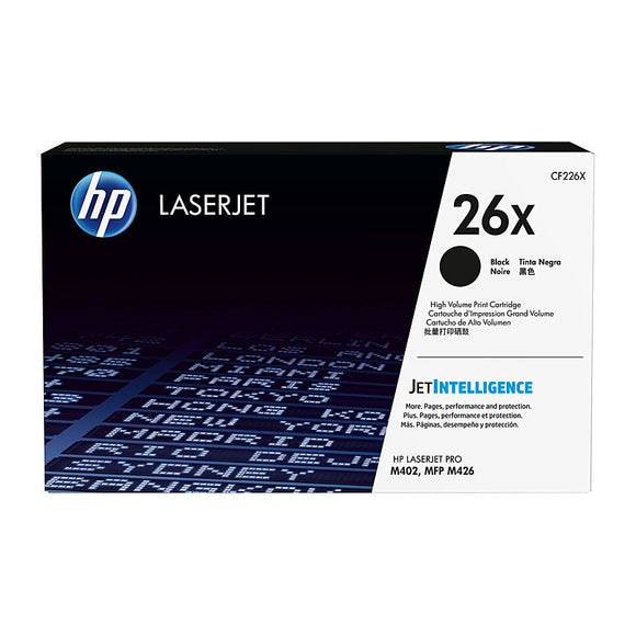 HP #26X Toner Cartridge - 9,000 pages 