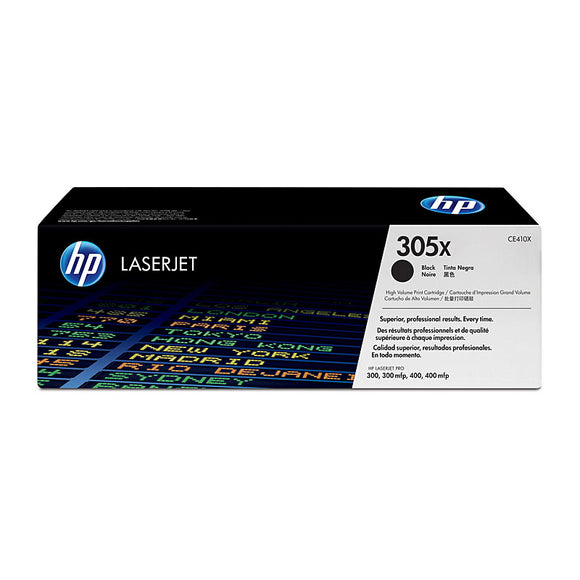 HP #305X Black Toner Cartridge XL - 4,000 pages 