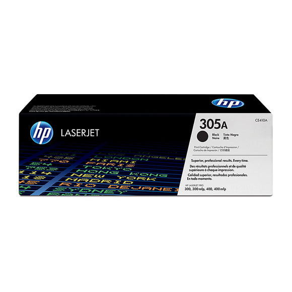 HP #305A Black Toner Cartridge - 2,200 pages 