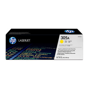 HP #305A Yellow Toner Cartridge - 2,600 pages 