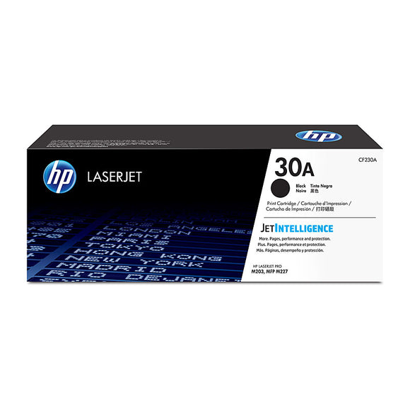 HP #30A Black Toner Cartridge - 1,600 pages