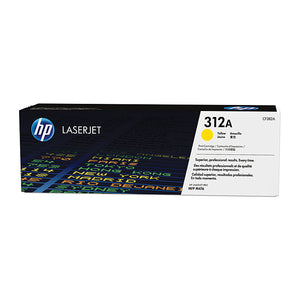 HP #312A Yellow Toner Cartridge - 2,700 pages