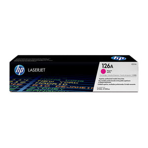 HP #126A Magenta Toner Cartridge - 1,000 pages 