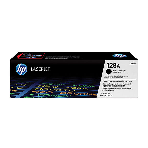 HP #128A Black Toner Cartridge - 2,000 pages 