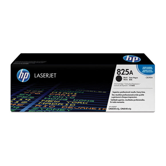 HP #825A Black Toner Cartridge - 19,500 pages 