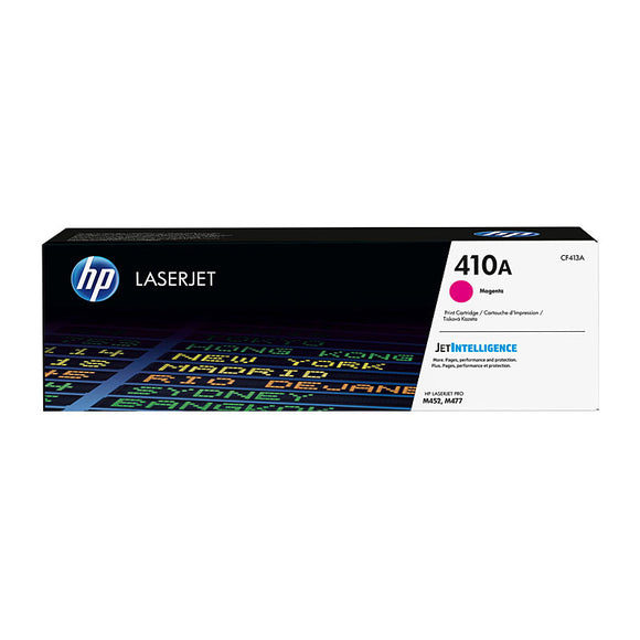 HP #410A Magenta Toner Cartridge - 2,300 pages