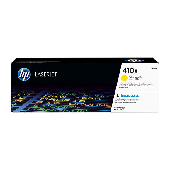 HP #410X Yellow Toner Cartridge - 5,000 pages