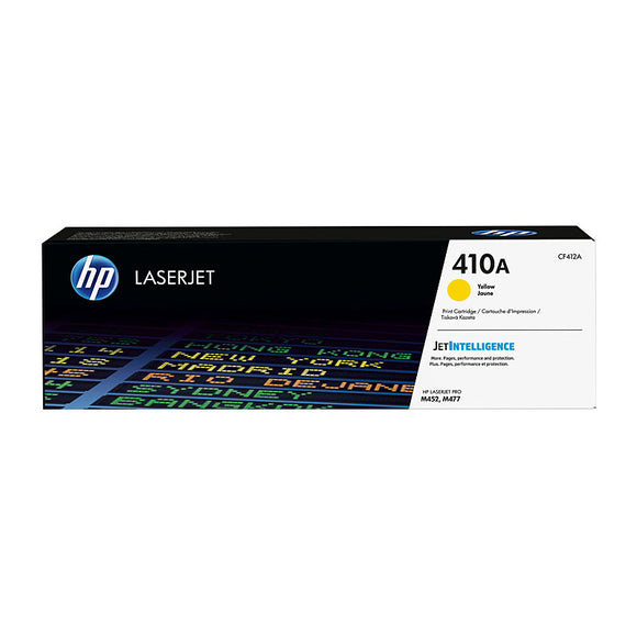 HP #410A Yellow Toner Cartridge - 2,300 pages