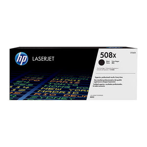 HP #508X Black Toner Cartridge - 12,500 pages