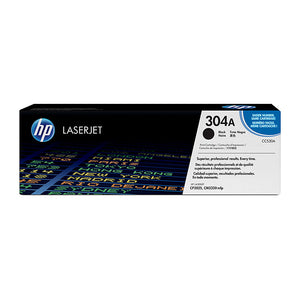 HP #304A Black Toner Cartridge - 3,500 pages 