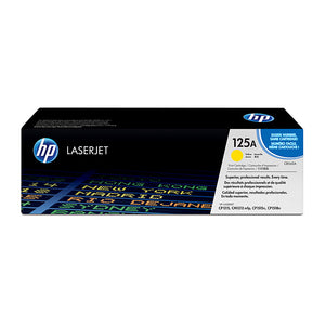 HP #125A Yellow Toner Cartridge - 1,400 pages 