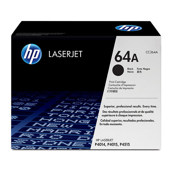 HP #64A Toner Cartridge - 10,000 pages 