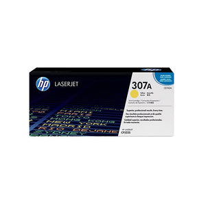 HP #307A Yellow Toner Cartridge - 7,300 pages 