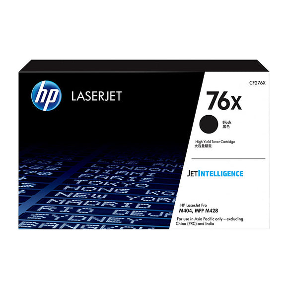 HP #76X Black Toner CF276X - 10,000 pages