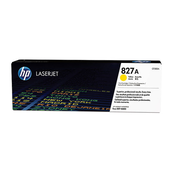 HP #827A Yellow Toner Cartridge - 32,000 pages