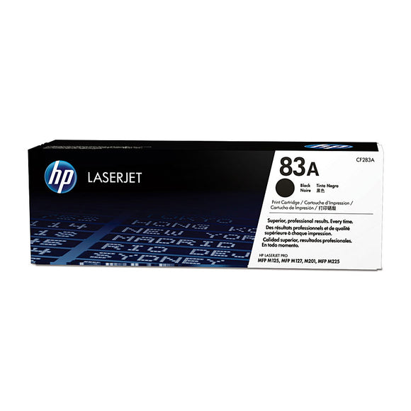 HP #83A Black Toner Cartridge - 1,500 pages