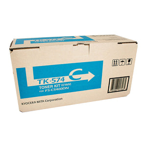 Kyocera FS-C5400DN Cyan Toner Cartridge - 12,000 pages