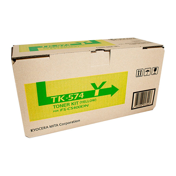 Kyocera FS-C5400DN Yellow Toner Cartridge - 12,000 pages