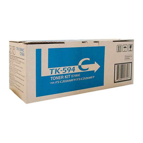 Kyocera FS-C2126MFP / 2026MFP Cyan Toner Cartridge - 5,000 pages