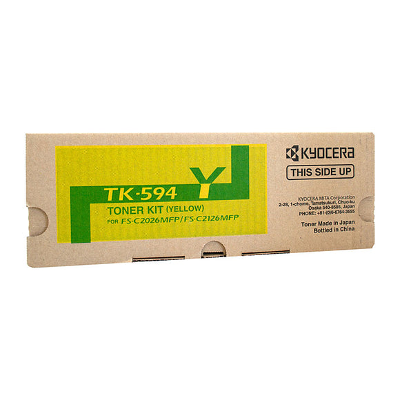 Kyocera FS-C2126MFP / 2026MFP Yellow Toner Cartridge - 5,000 pages