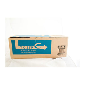 Kyocera TK859 Cyan Toner Cartridge - 18,000 pages