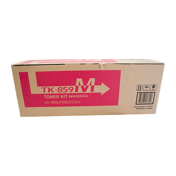 Kyocera TK859 Magenta Toner Cartridge - 18,000 pages