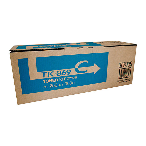 Kyocera TASKalfa 250ci, 300ci Cyan Copier Toner - 12,000 pages