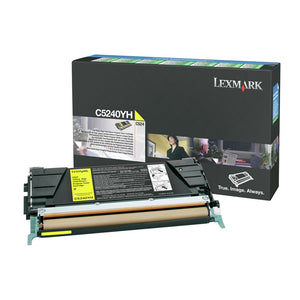 Lexmark C5240YH Yellow Pre HY Cartridge - 5,000 pages