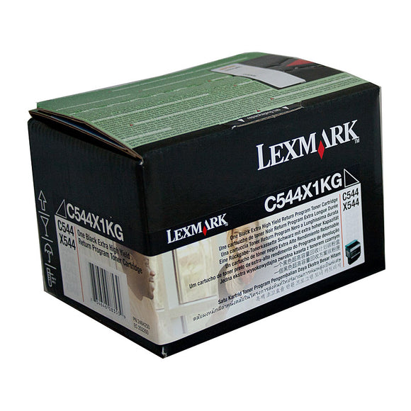 Lexmark C544X1KG Black Toner - 6,000 pages