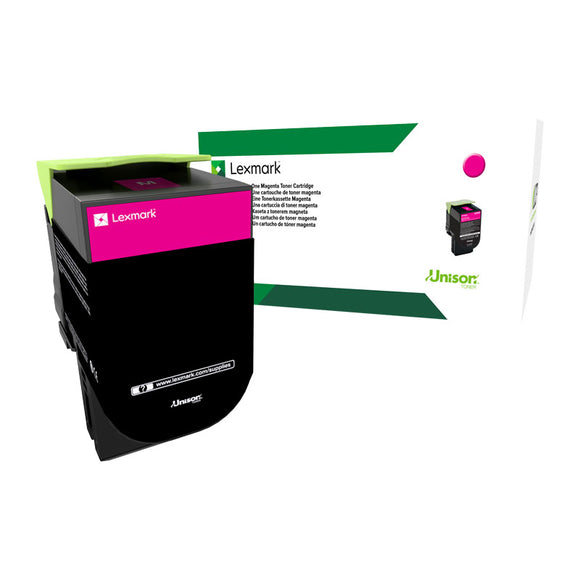 Lexmark 708M Magenta Toner - 1,000 pages