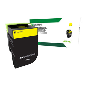 Lexmark 708M Yellow Toner - 1,000 pages