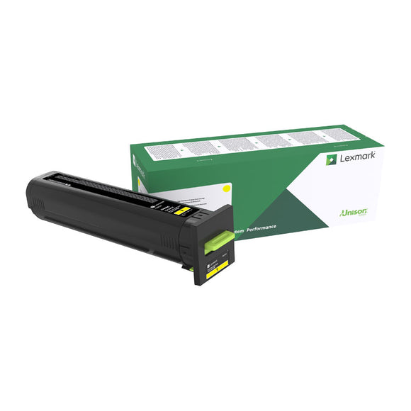 Lexmark 72K60Y0 Yellow Toner - 8,000 pages