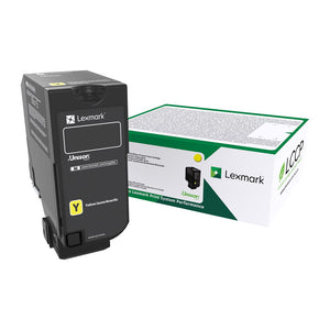 Lexmark 74C60Y0 Yellow Toner Cartridge - 3,000 pages