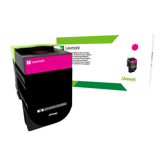 Lexmark 808HM HY Magenta Toner - 3,000 pages