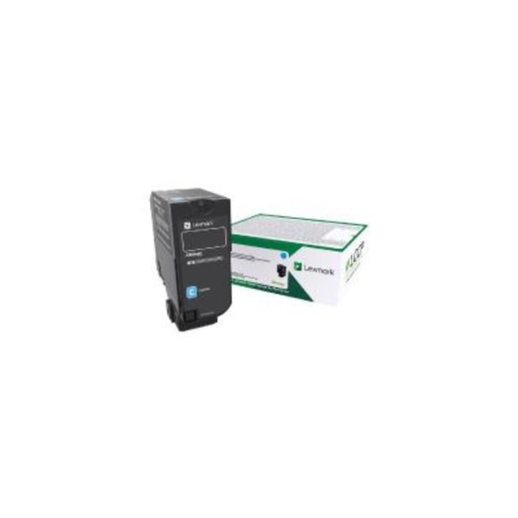 Lexmark 84C6HC0 HY Cyan Toner - 16,000 pages