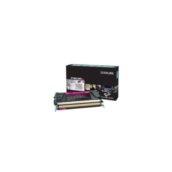 Lexmark X746A1MG Magenta Pre Cartridge - 7,000 pages